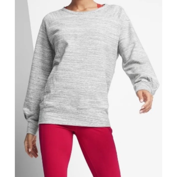 ATHLETA Banda Marl Grey Sweatshirt - Picture 2 of 6